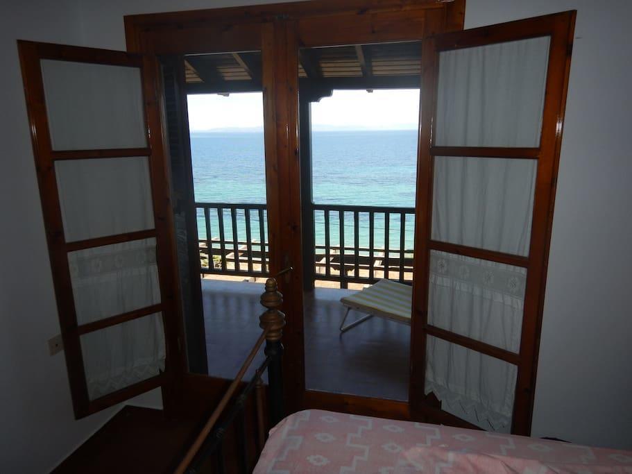 Sangue Blu Beachfront Villa Apartment Agios Nikolaos  Exterior photo